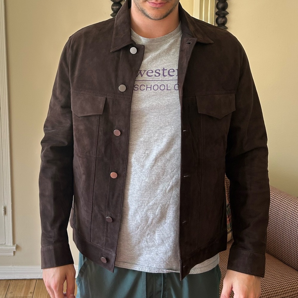 Theory suede jacket